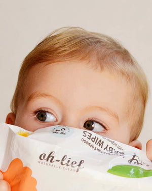 Bulk Biodegradable Bamboo Baby wipes 192’s