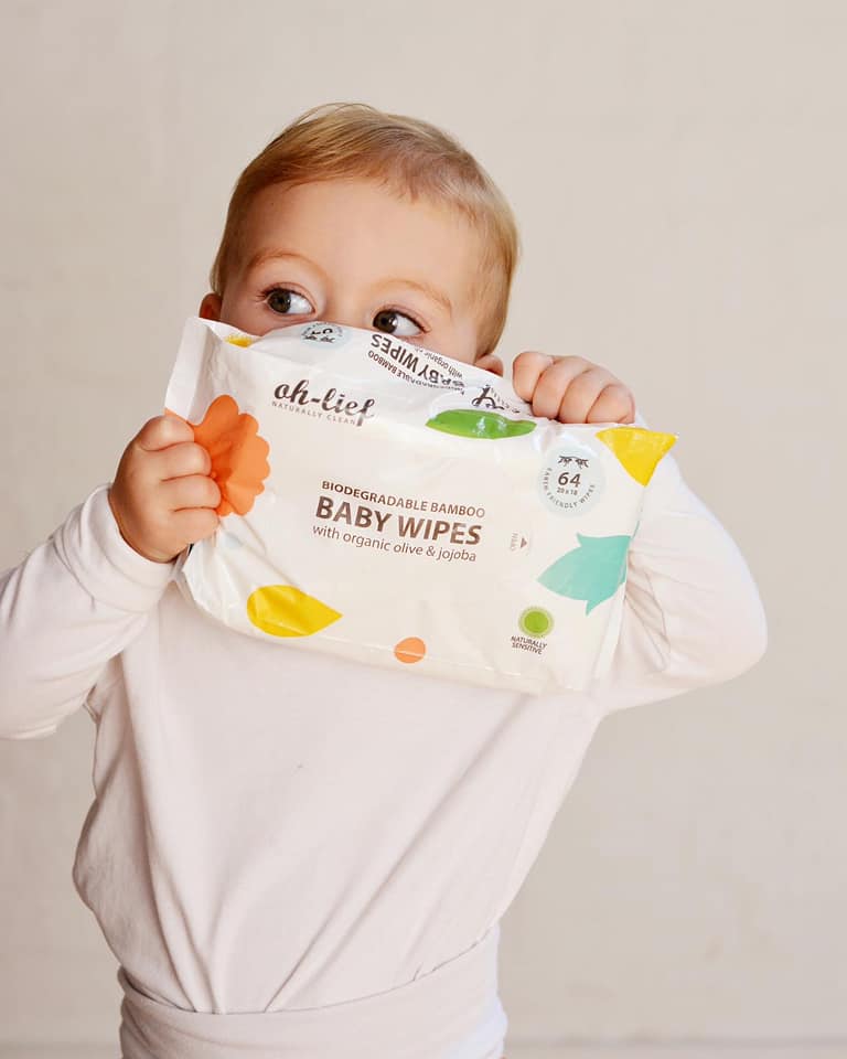 Buy Organic Bamboo Water Wipes for Babies