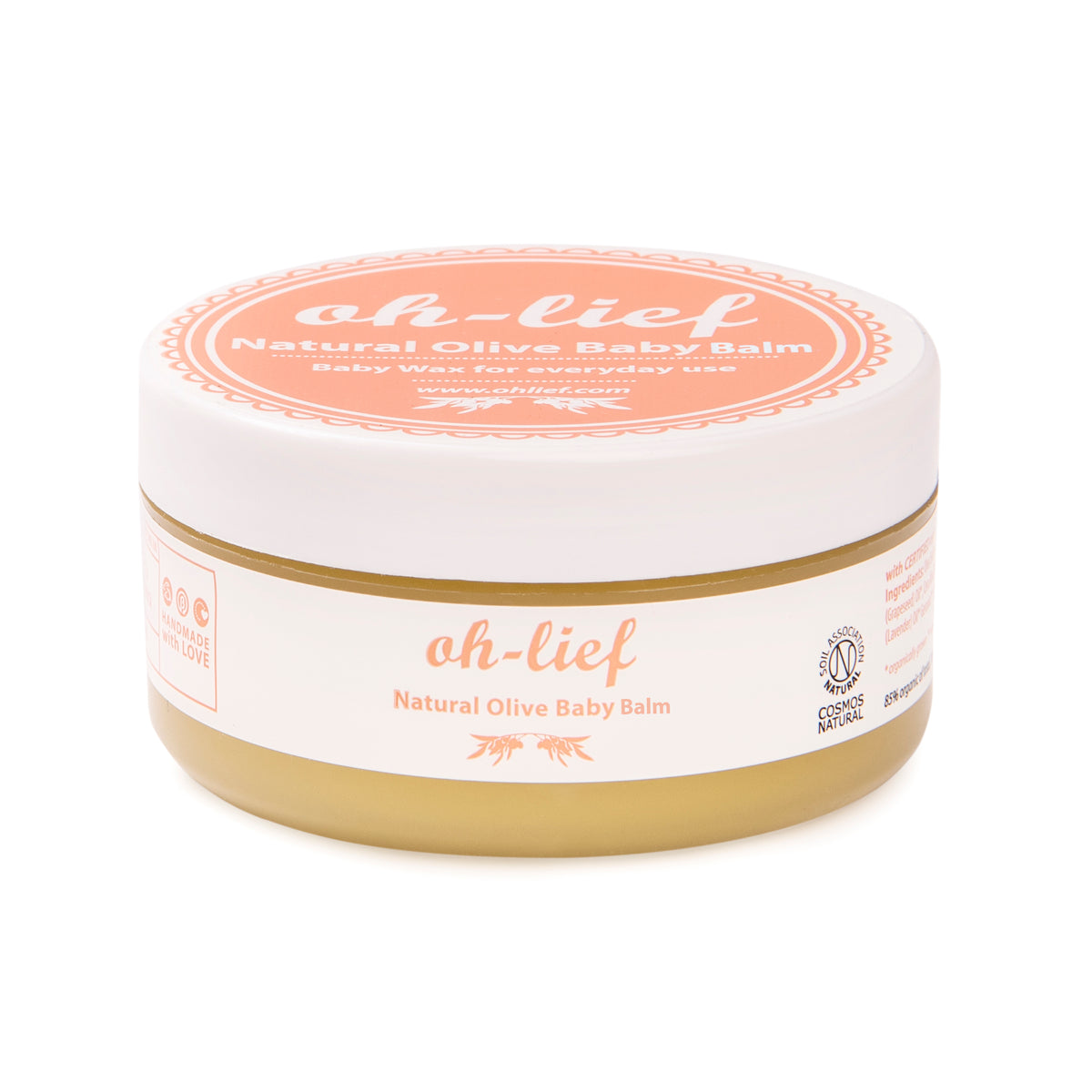 Oh-lief Natural Olive Baby Balm - 100ml